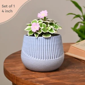 Eha Oreo Small Planter - Azure