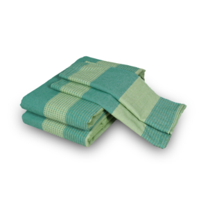 Homelett Heritage Green King Size Bedcover with 2 Pillow Cases